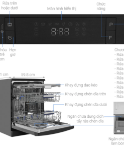 MÁY RỬA CHÉN ĐỘC LẬP HAFELE HDW F602EB 538.21.360 - 11